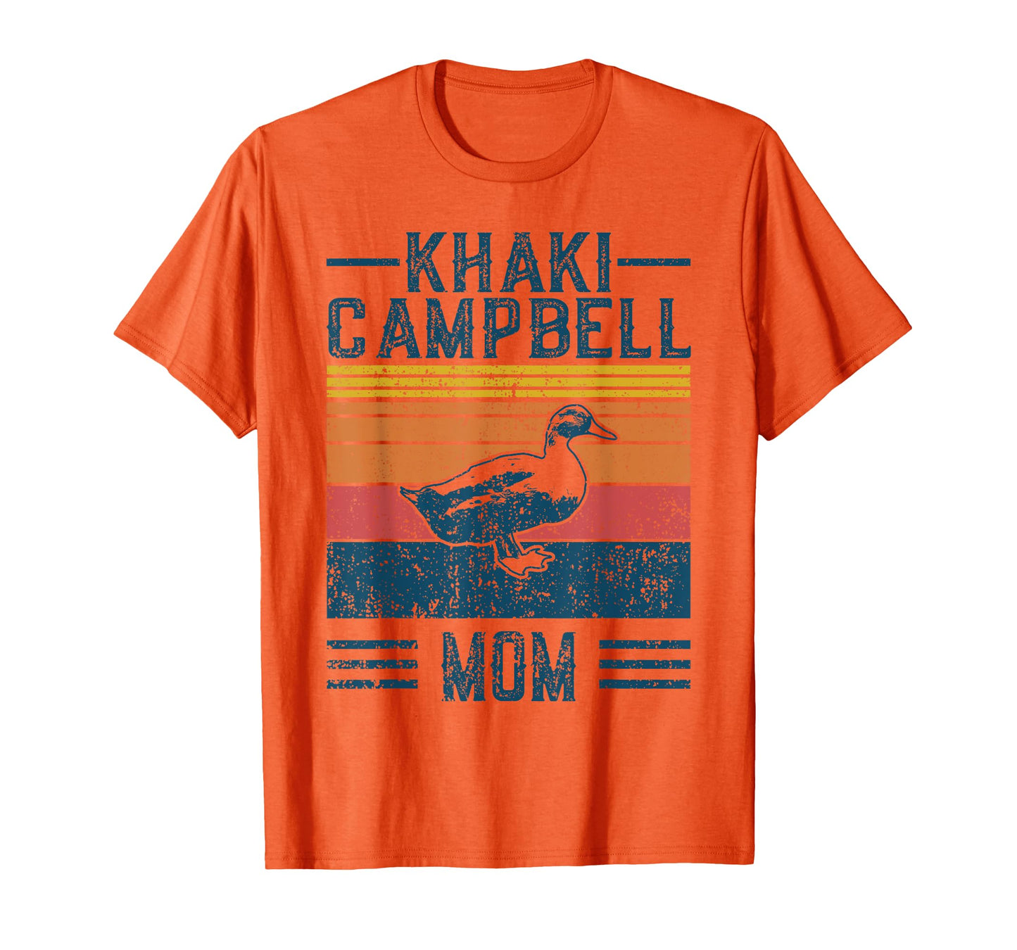 Best Duck Mom Women - Vintage Khaki Campbell T-Shirt