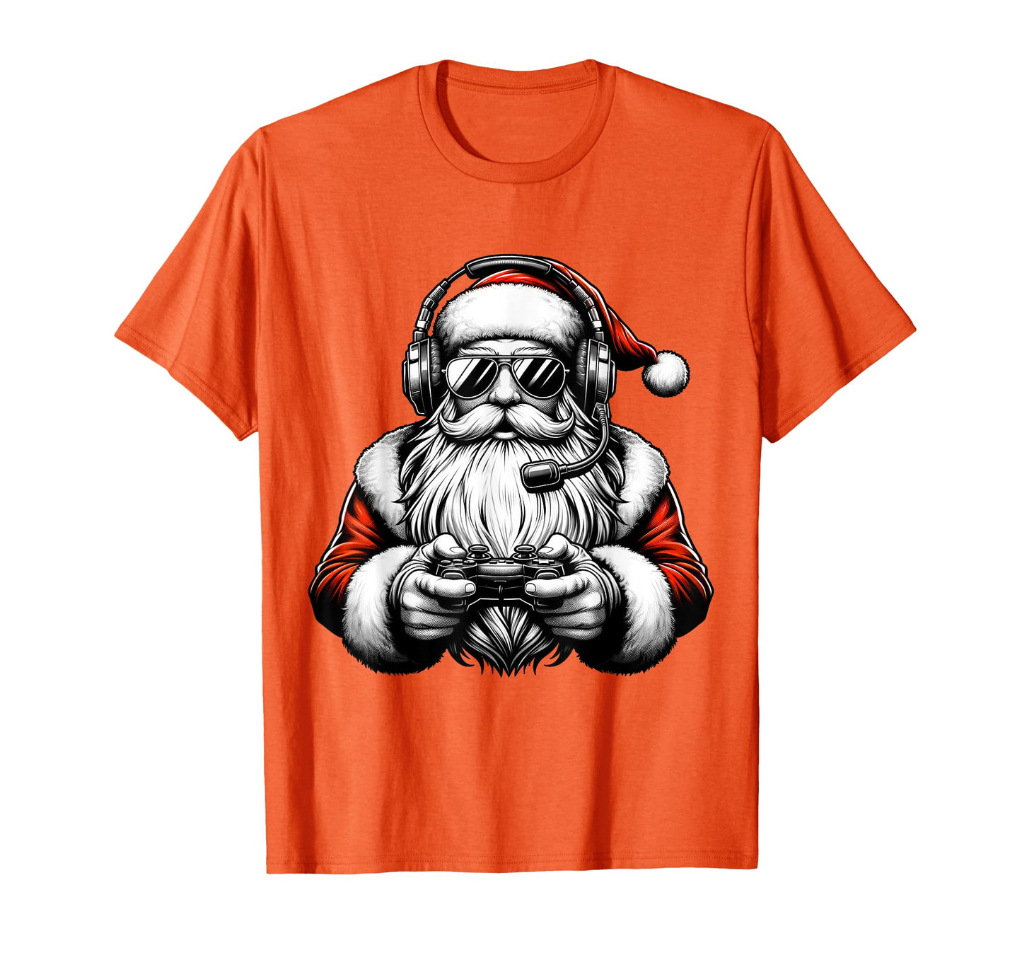 Christmas Gamer Boys Video Game Santa Xmas T-Shirt