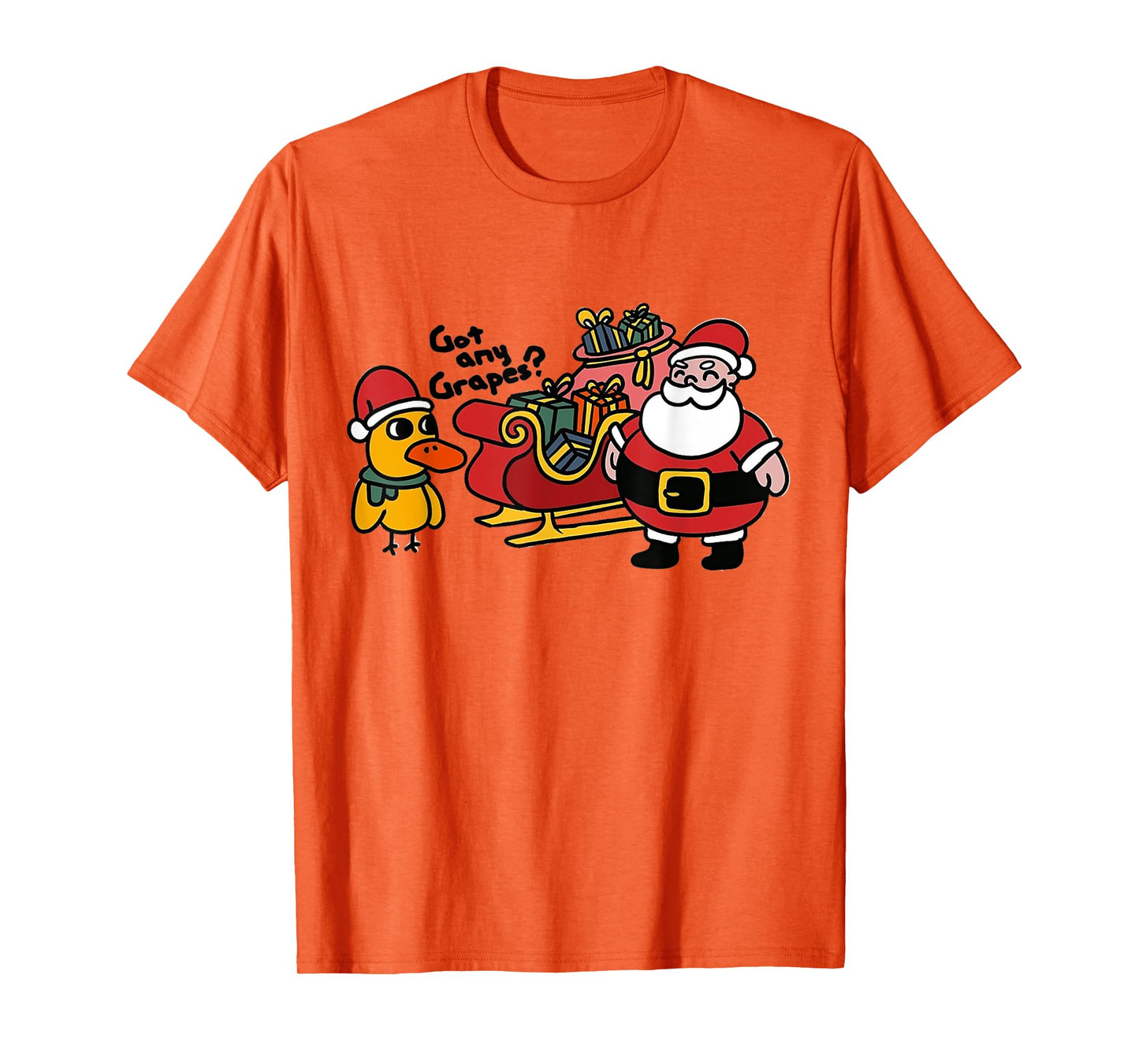 Ice Fresh Lemonade Got Any Grapes Duck Funny Christmas Gifts T-Shirt