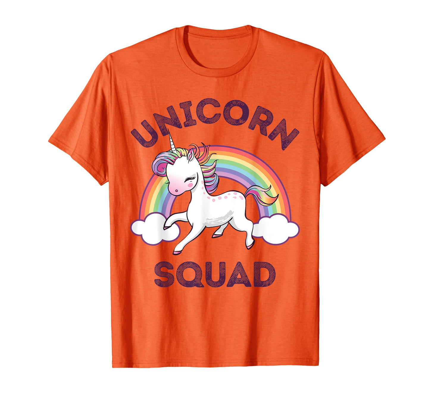 Unicorn Squad Girls Women Rainbow Unicorns Queen Dream Cute T-Shirt