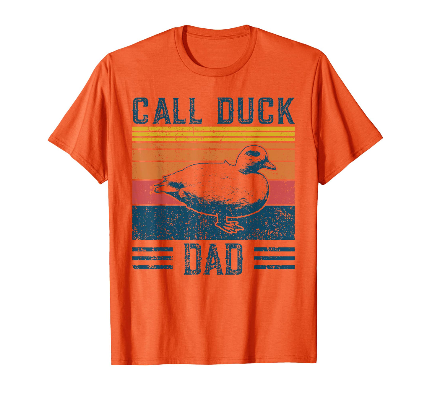 Best Duck Dad Men - Vintage Call Duck T-Shirt