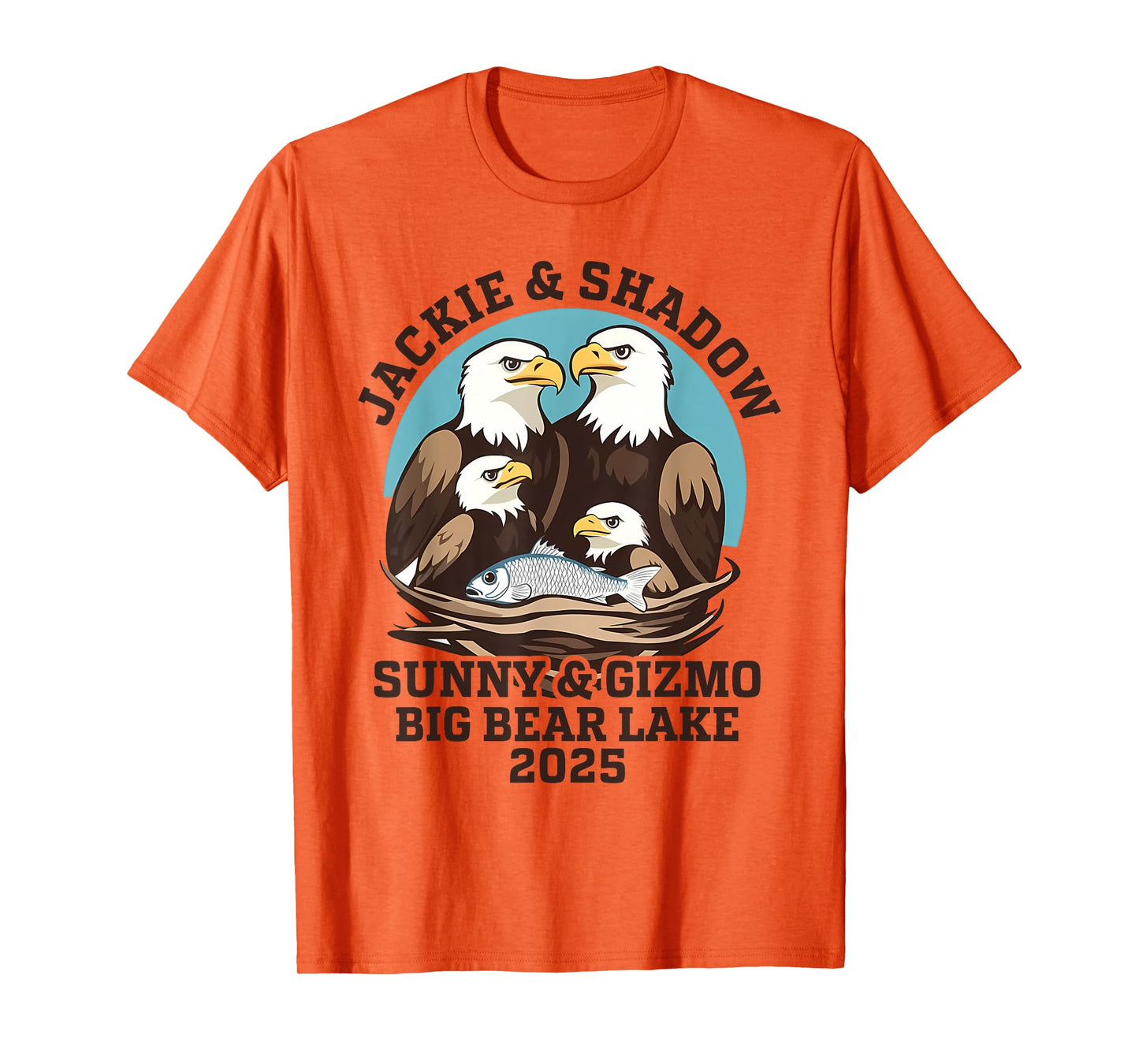 Jackie And Shadow Sunny And Gizmo Big Bear Lake 2025 T-Shirt