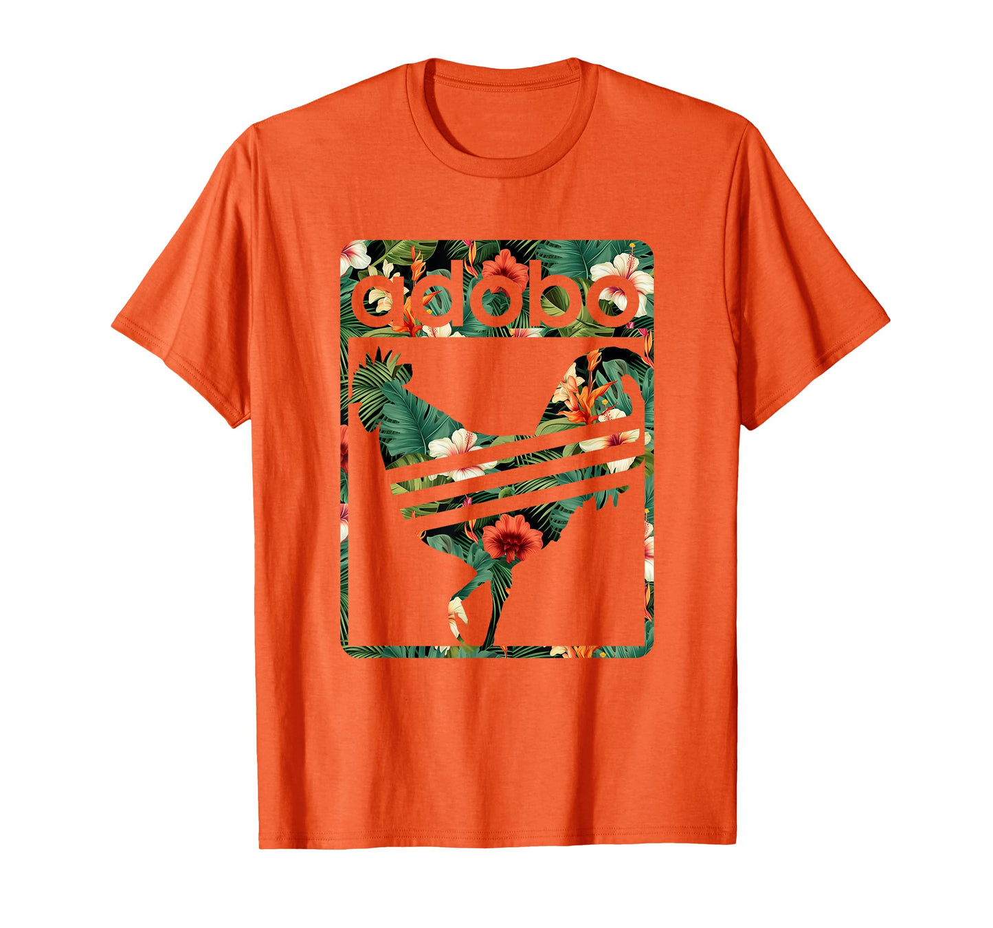Vintage Floral Pinoy Adobo T-Shirt