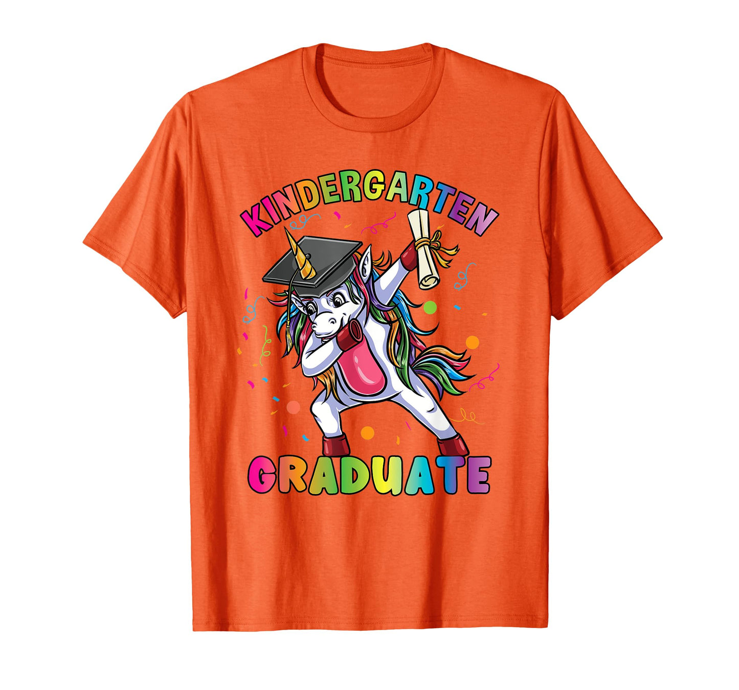 Kindergarten Graduate Unicorn Last Day Of School T-Shirt
