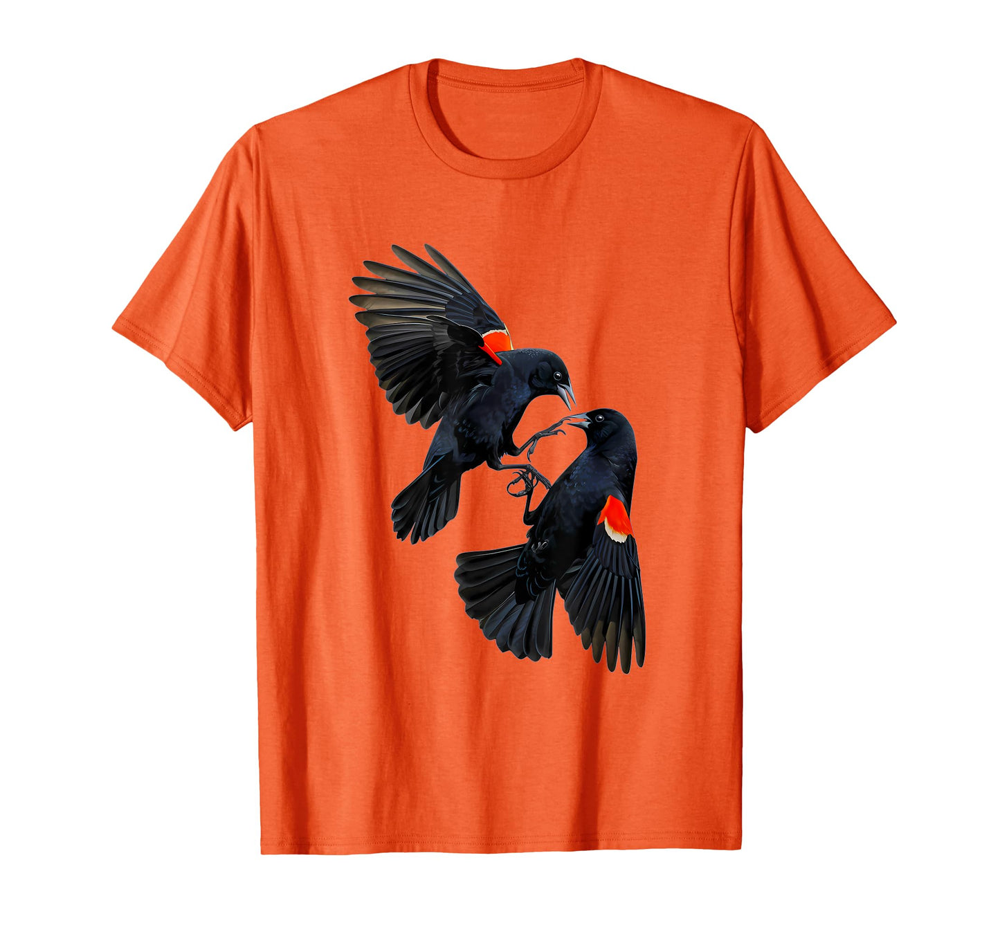 Red-Winged Black Bird, Birdwatching Red Winged Blackbirds T-Shirt