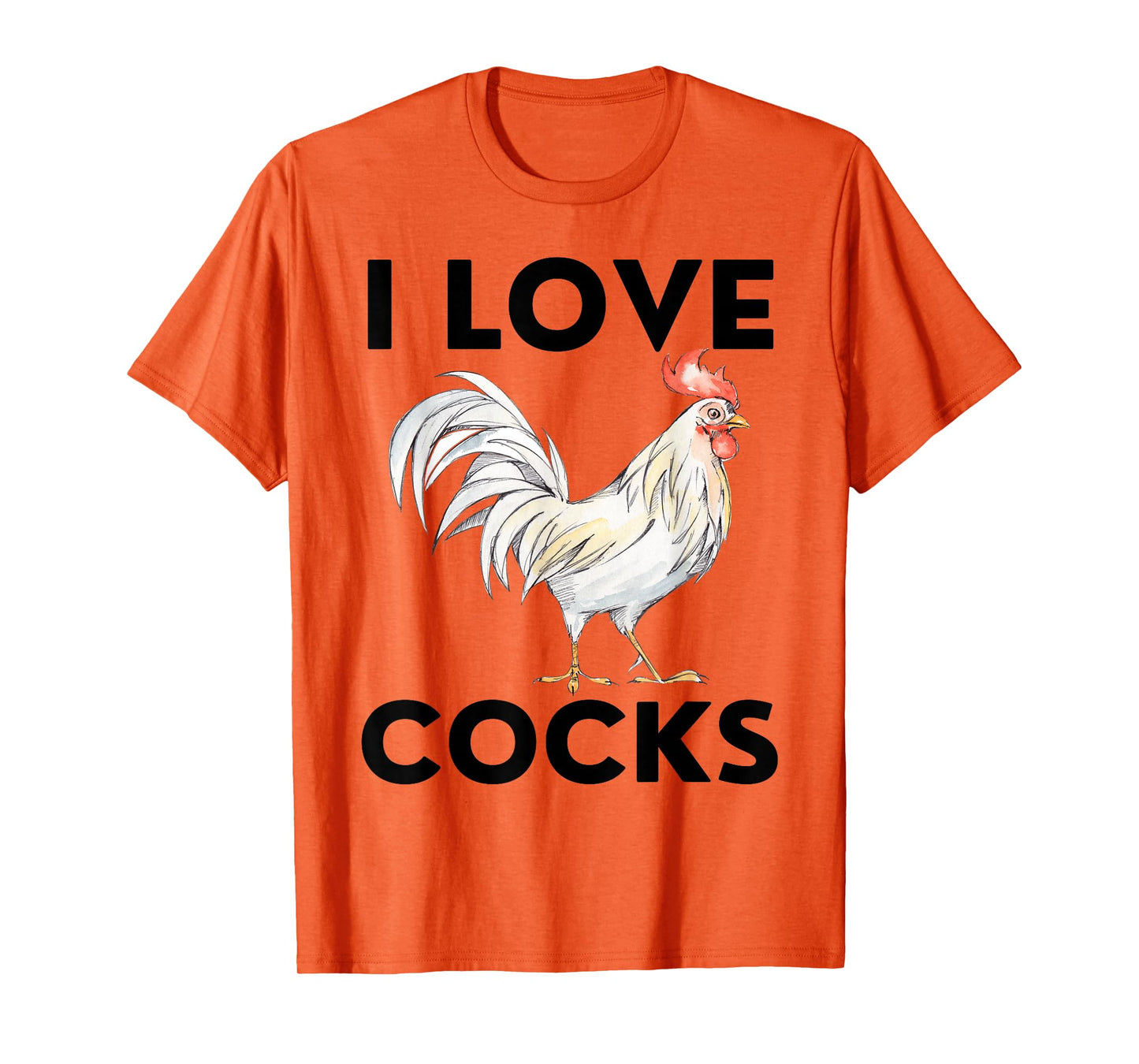 Yes I Talk To Chickens Farmer Life Chicken Lover I Love Cock T-Shirt
