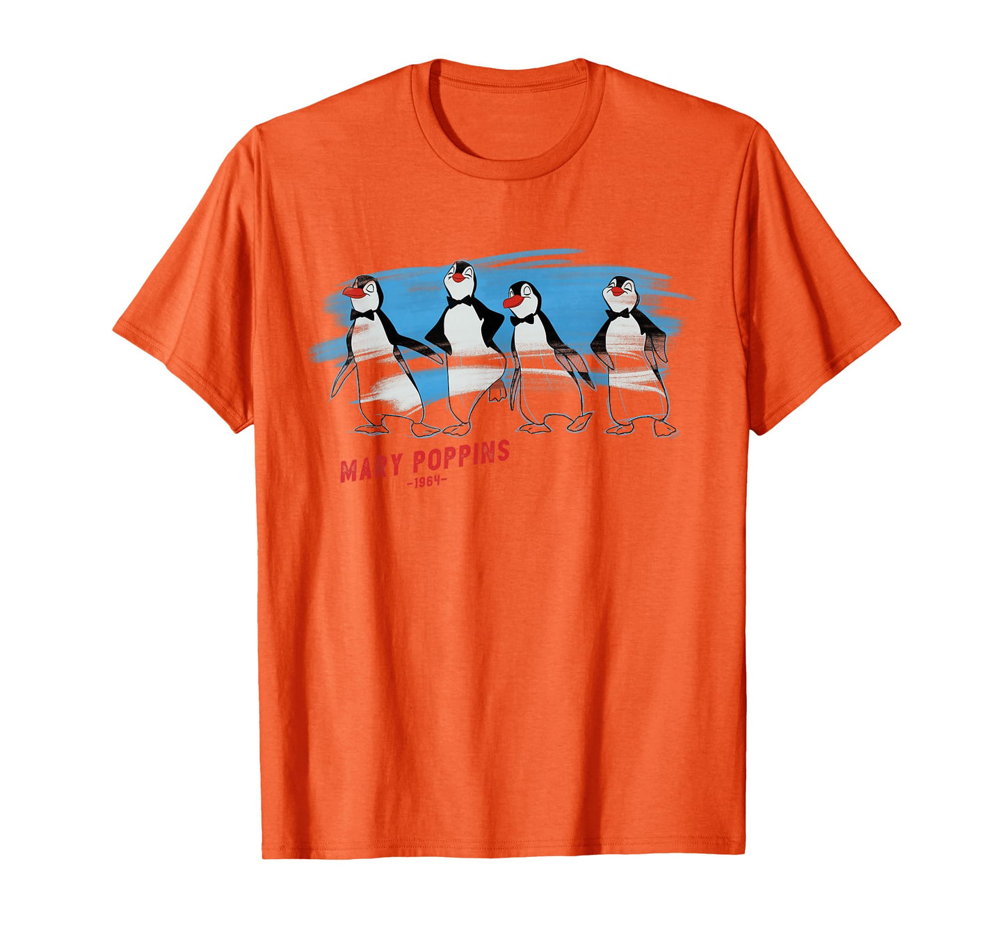 Disney Ink and Paint Penguin Waiters from Mary Poppins 1964 T-Shirt