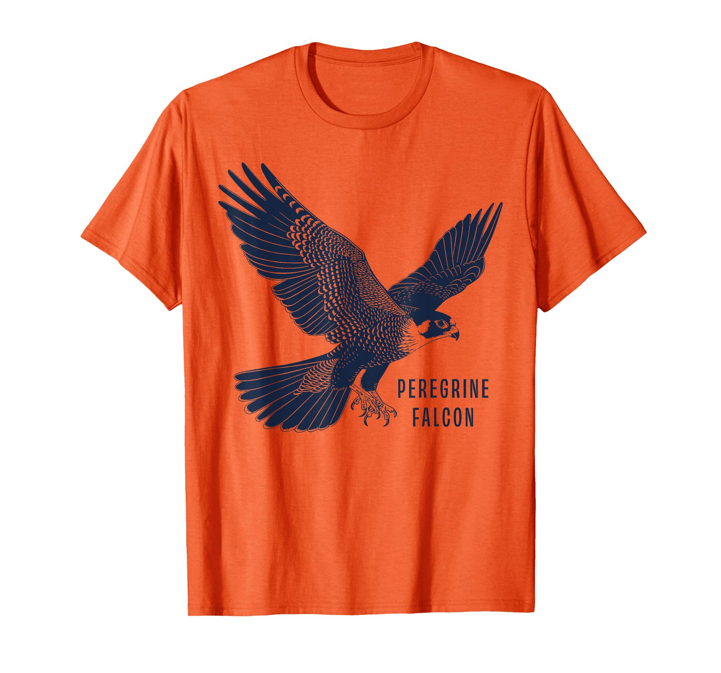 Peregrine Falcon Gifts Falconer & Falconry Gear Peregrine Falcon T-Shirt Unisex-Adult Grey Small Classic Fit Short Sleeve T-Shirt