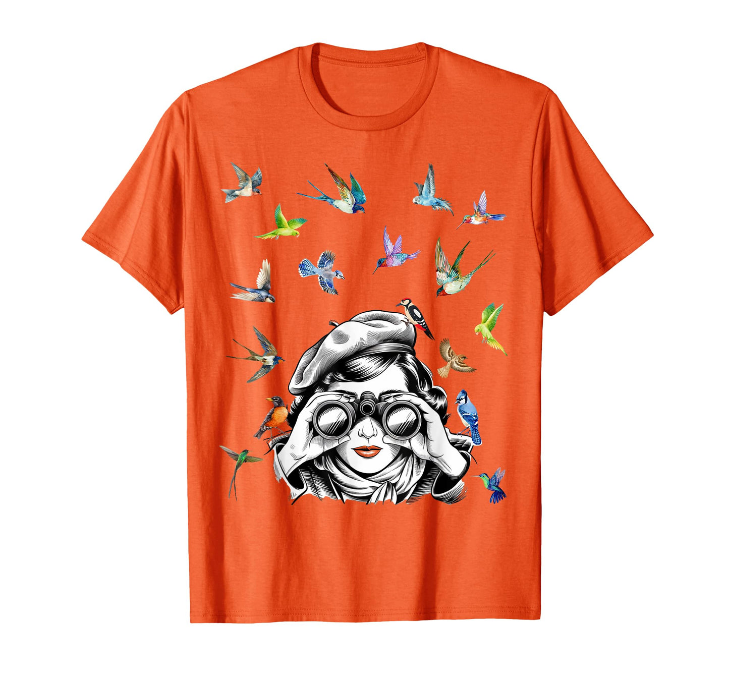 Bird Nerd Bird Lover Birding Funny Bird Watching T-Shirt