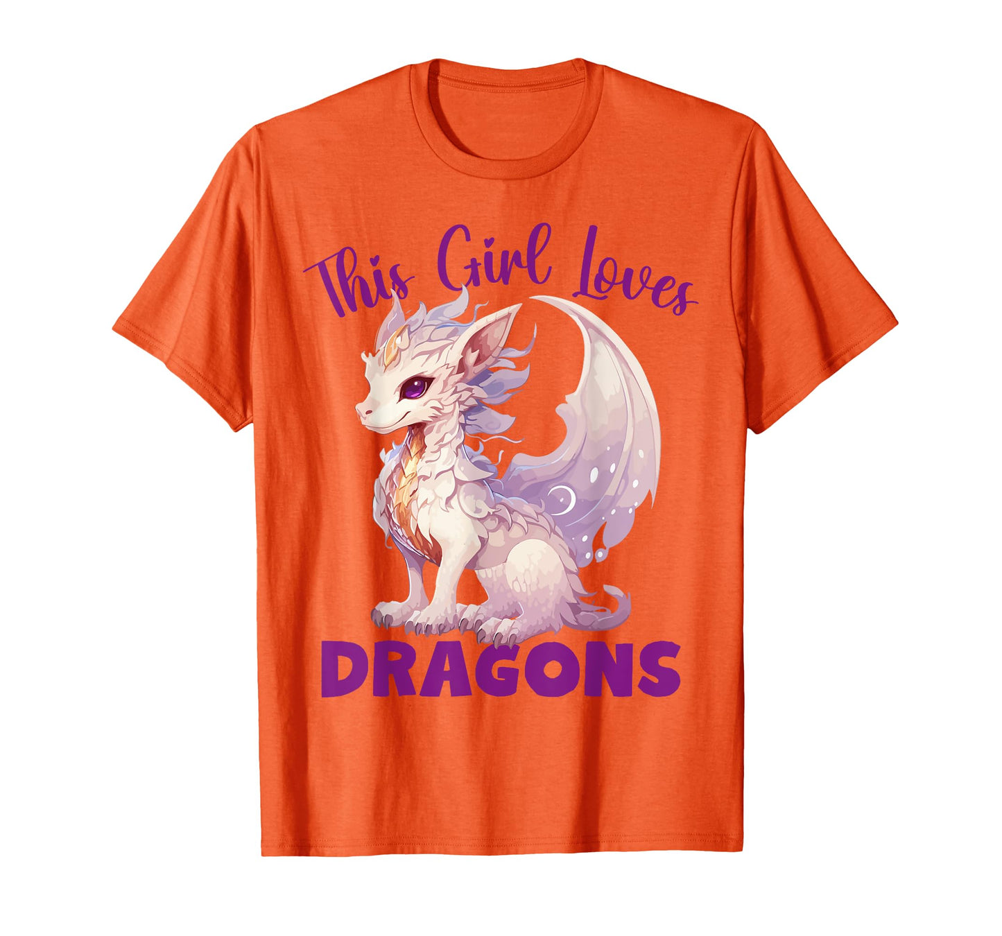 This Girl Loves Dragon for Dragon Loving Girls T-Shirt