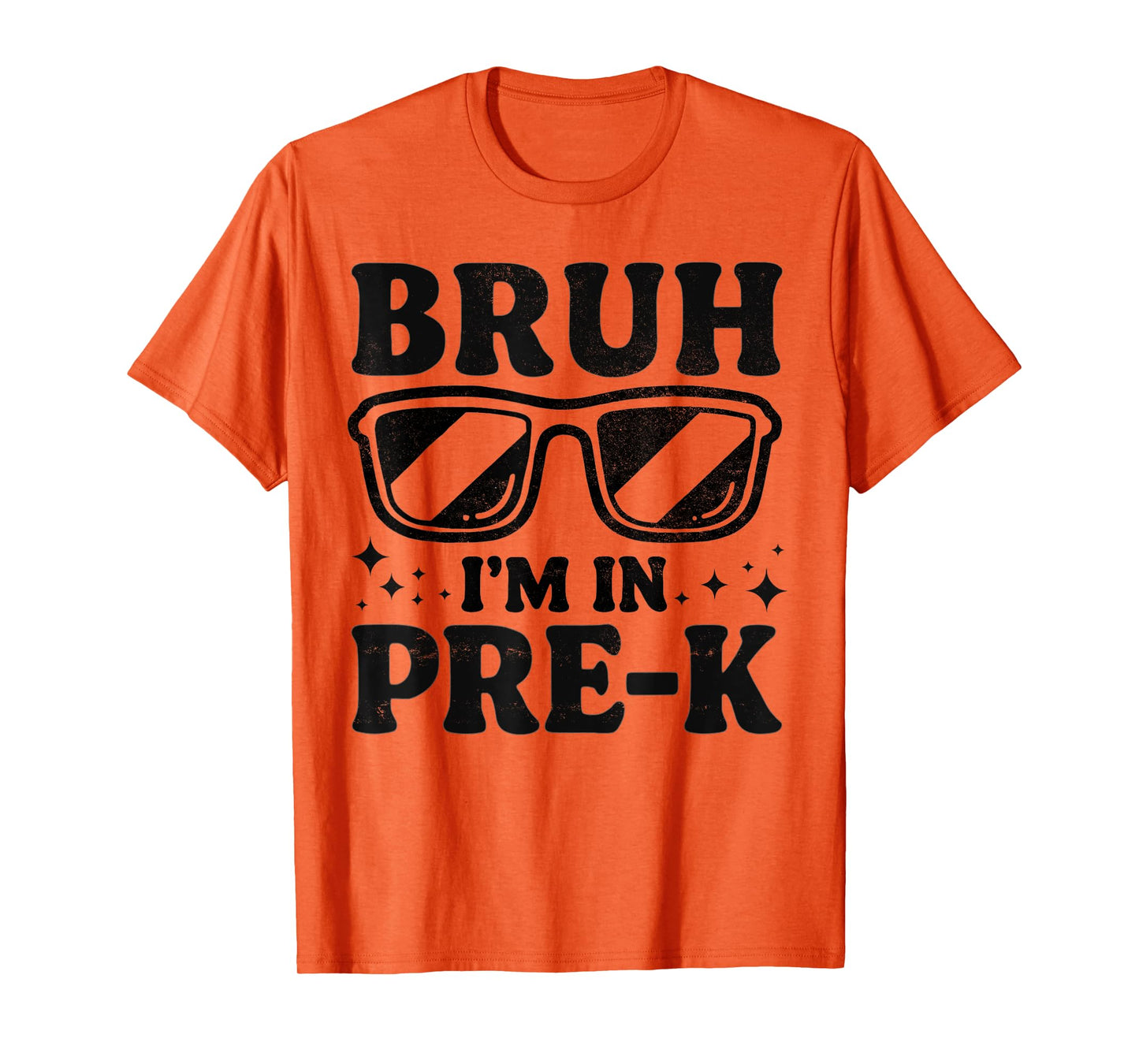 Bruh I'm In Pre-K Preschool Sunglasses Boys Back To School T-Shirt