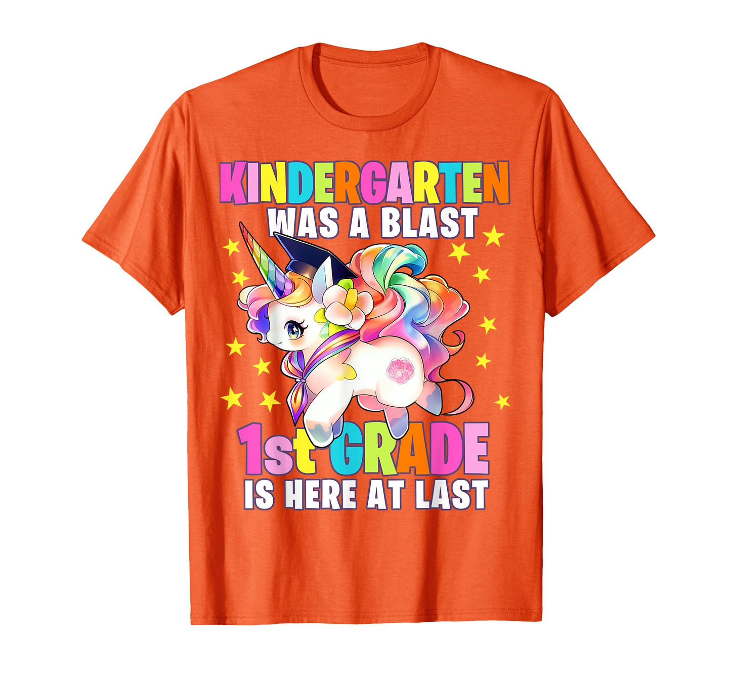 Kindergarten Graduation Unicorn Kindergarten Graduate Girls T-Shirt