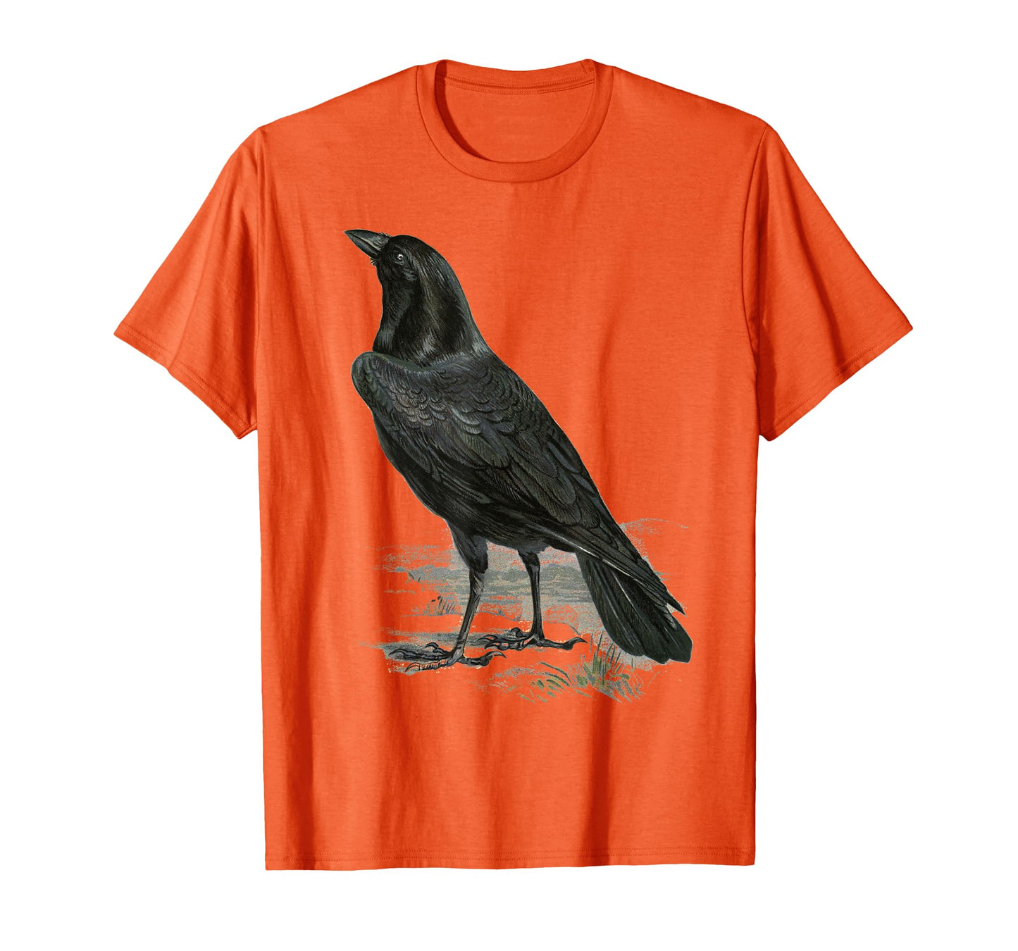 Raven Vintage Illustration Crow T-Shirt