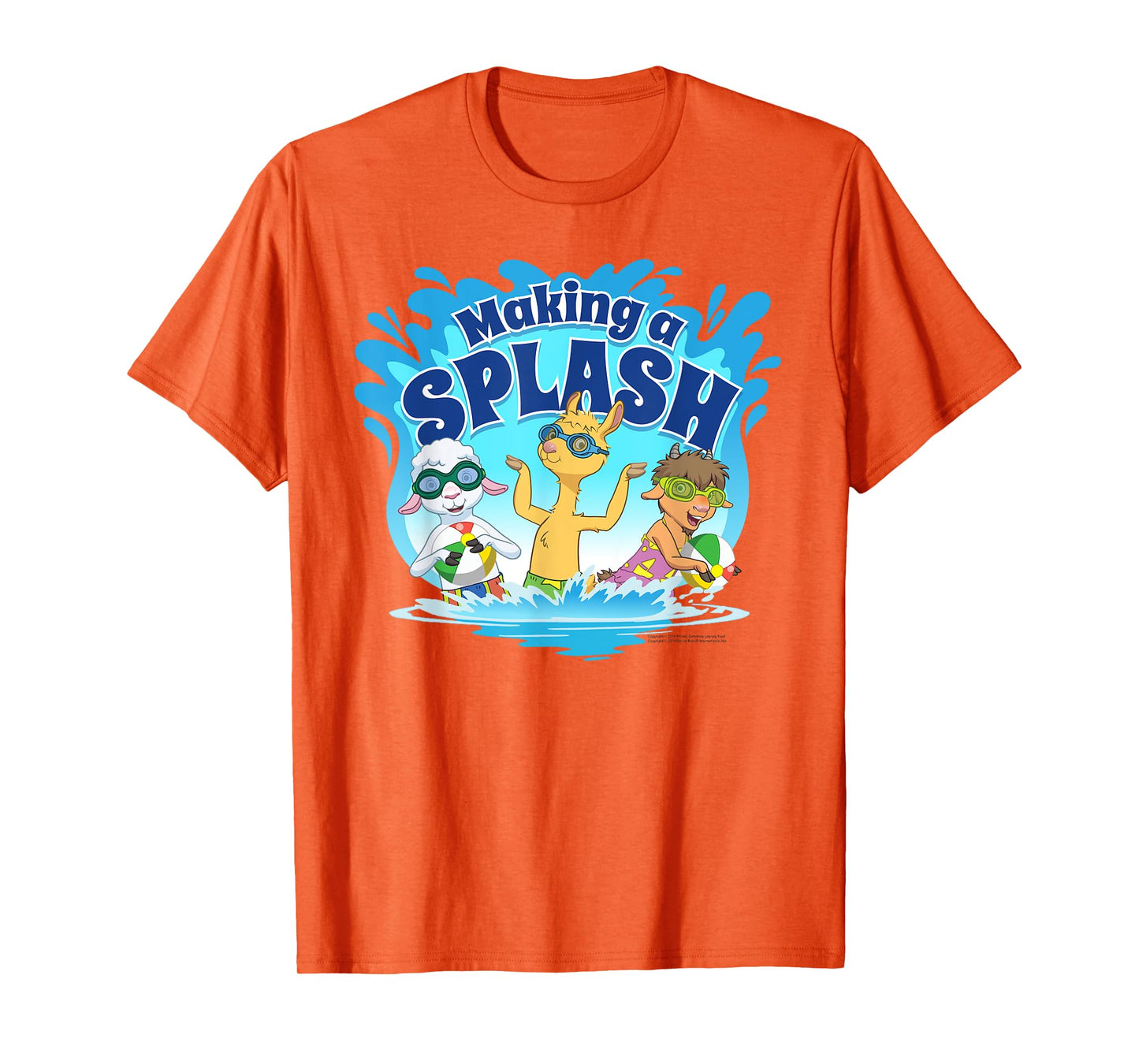 Llama Llama Netflix Pool Party "Making a Splash" Tee Shirt T-Shirt