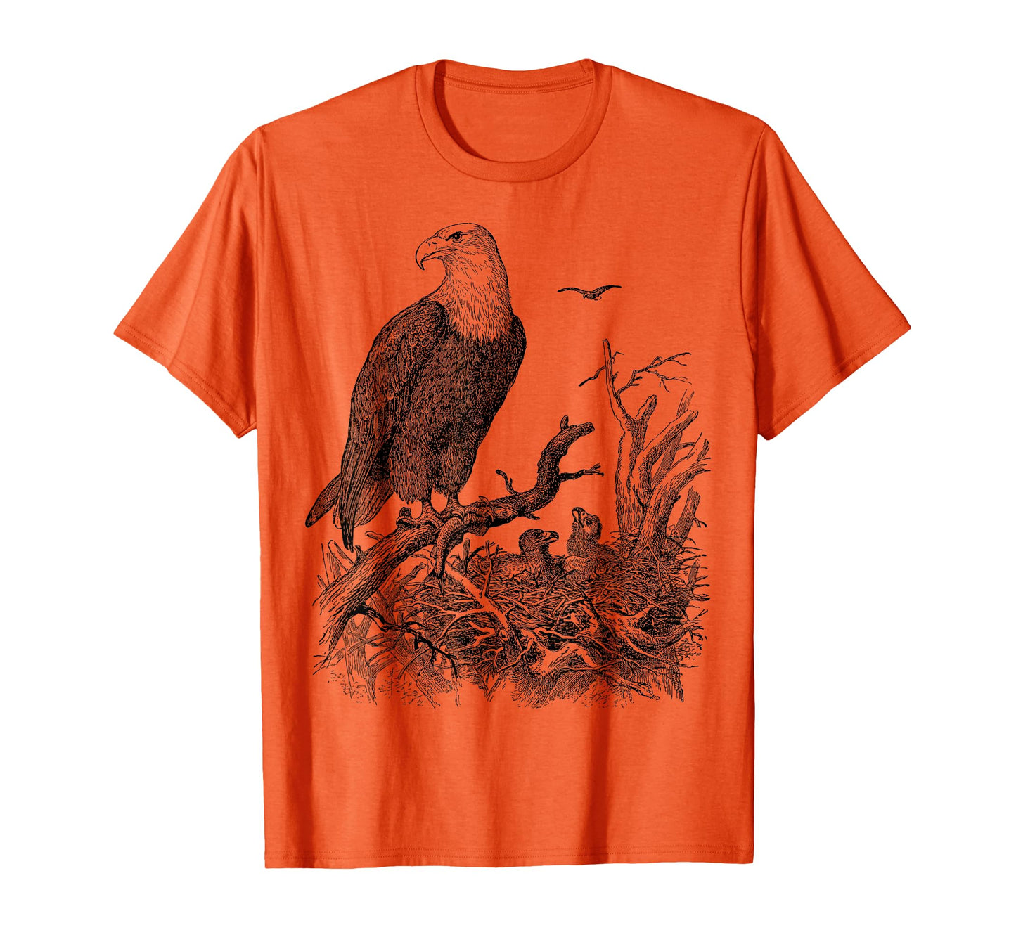 Bald Eagle Nest Baby Bird Watching Group T-Shirt