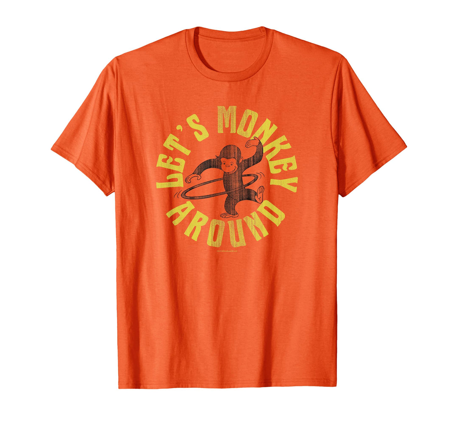 Curious George Let's Monkey Around Hola Hoop T-Shirt