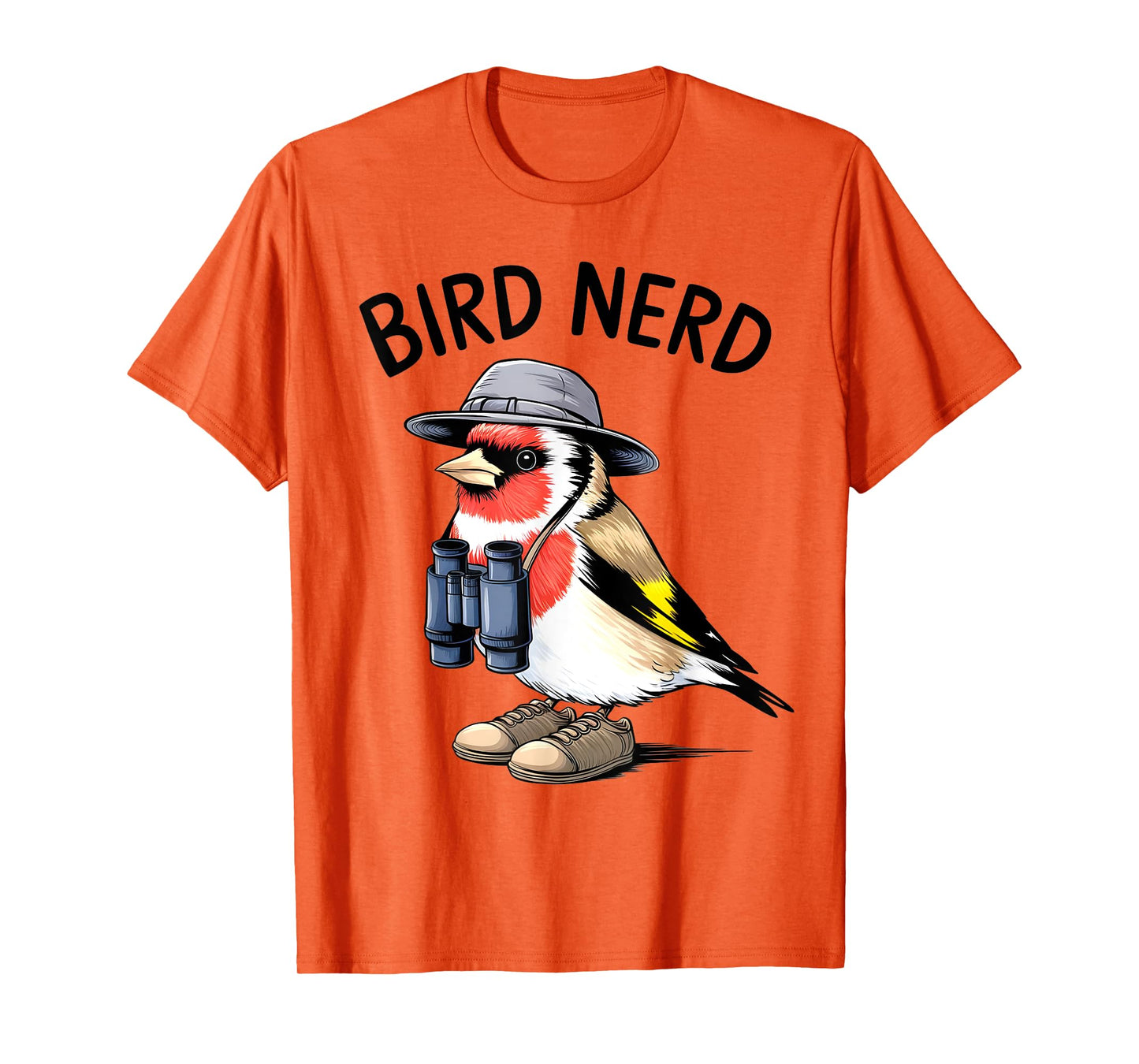 Bird Nerd Binoculars Hat Funny Birdwatching T-Shirt
