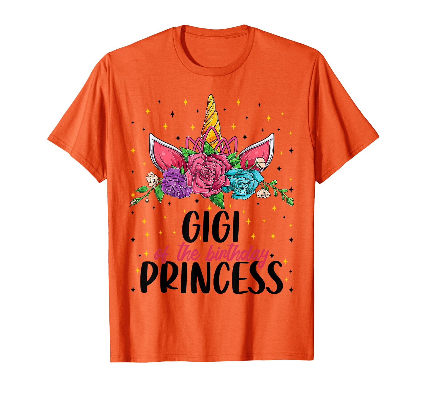 Gigi of the Birthday Girl Unicorn Bday Girl Party T-Shirt
