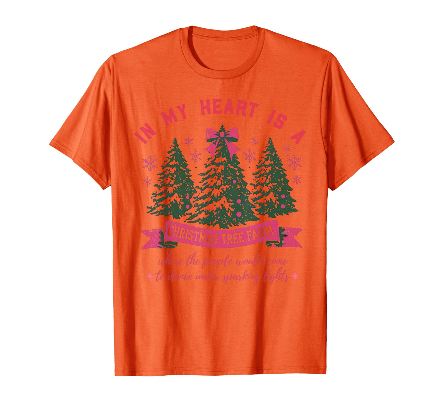 In My Heart Is A Christmas Tree Farm T-Shirt