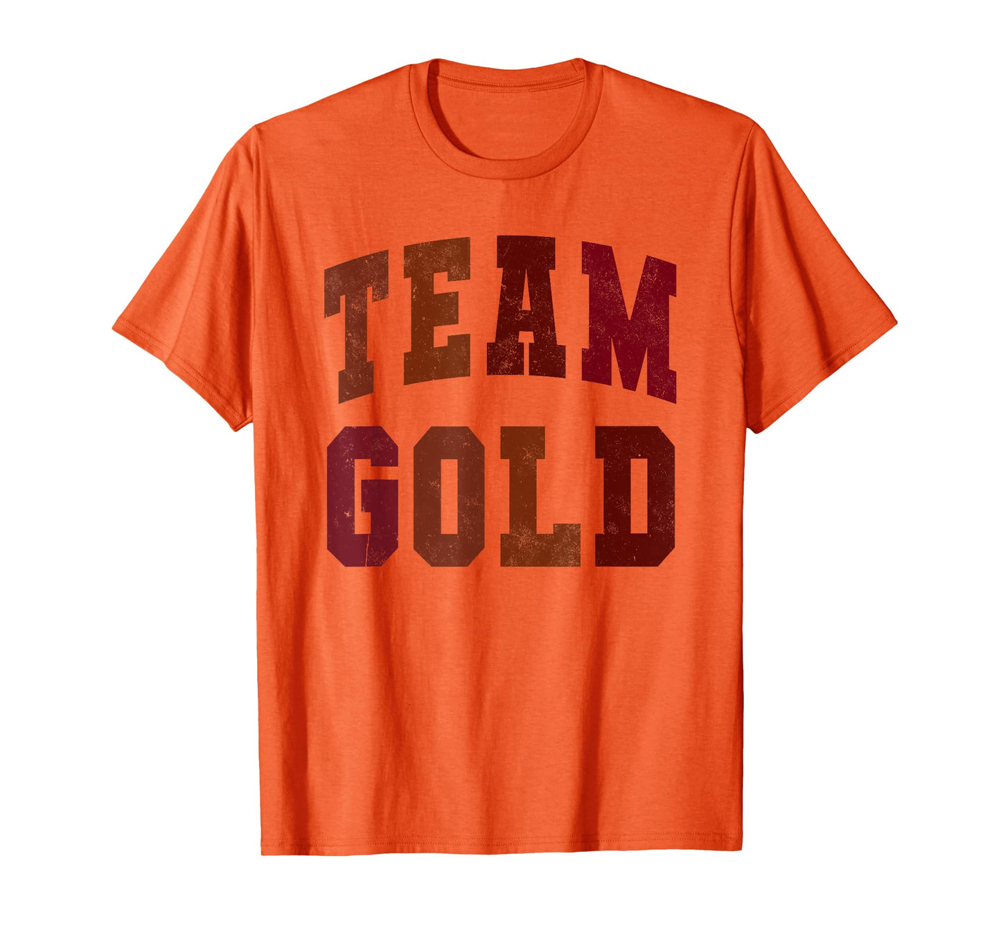School TEAM GOLD Go Field Spirit Day Summer Camp Squad Game T-Shirt for Men Women Kids