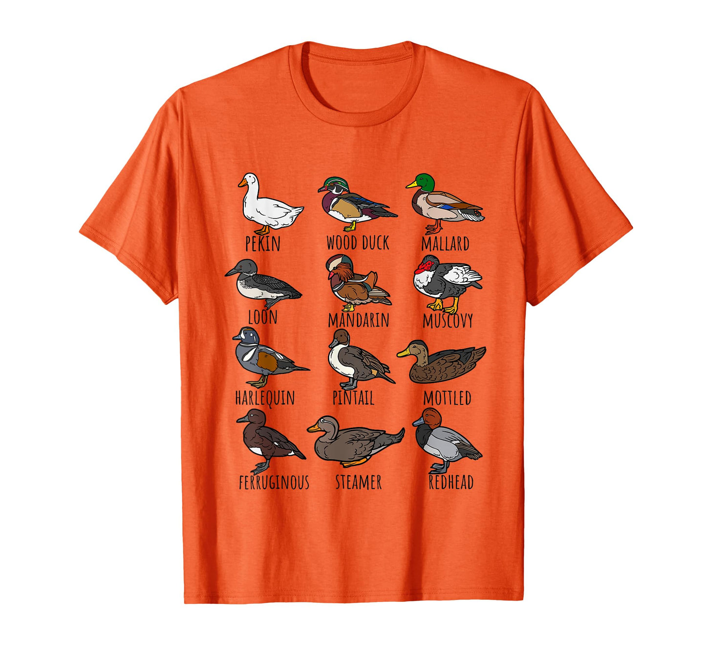 Types Of Ducks breeds Collection,Cute identification Duck T-Shirt