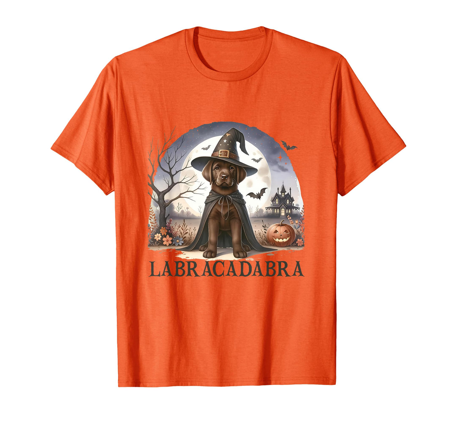 Cute Labrador Dog Magician Labracadabra Men Women Kids T-Shirt