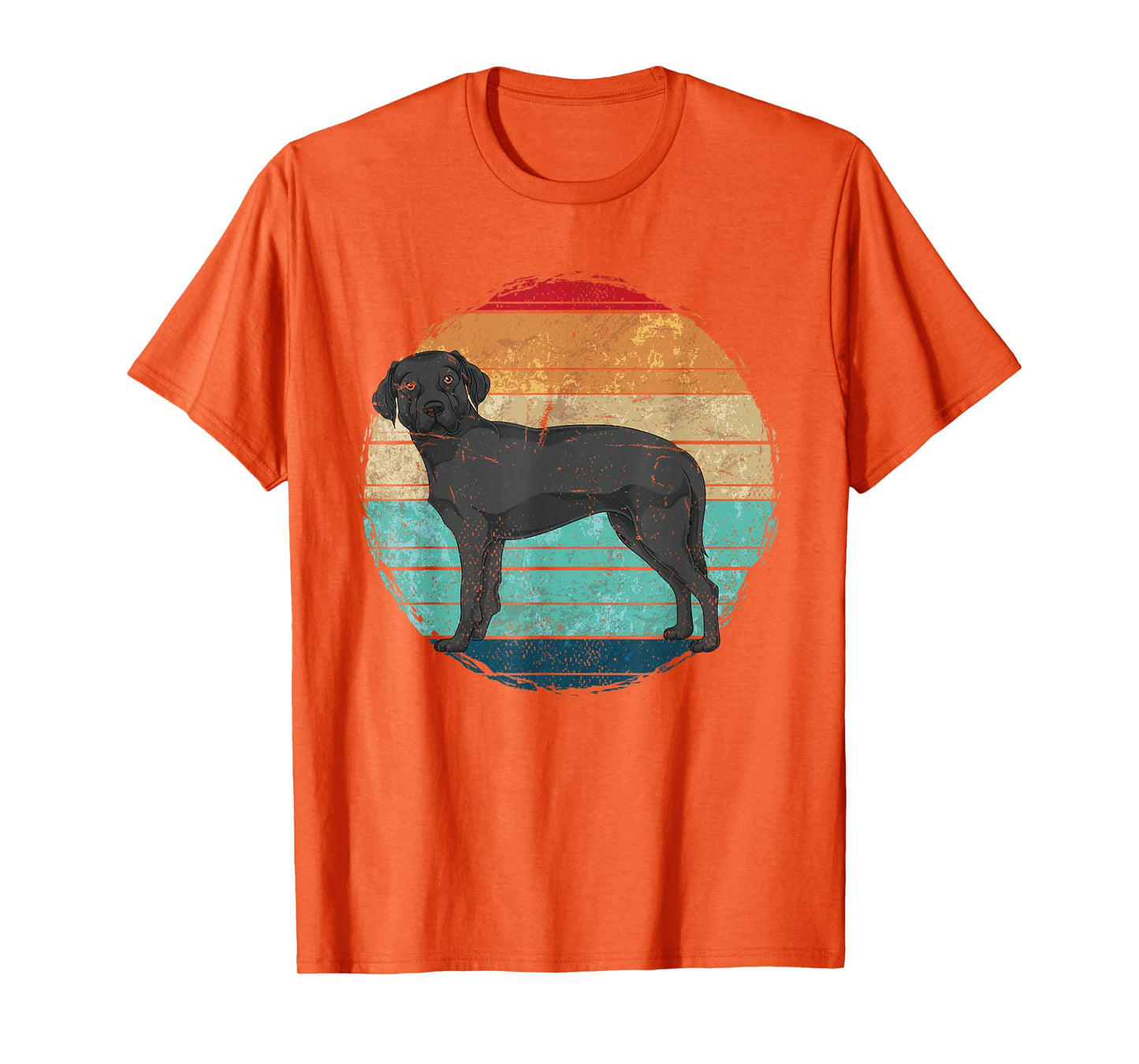 Retro Black Lab T-Shirt