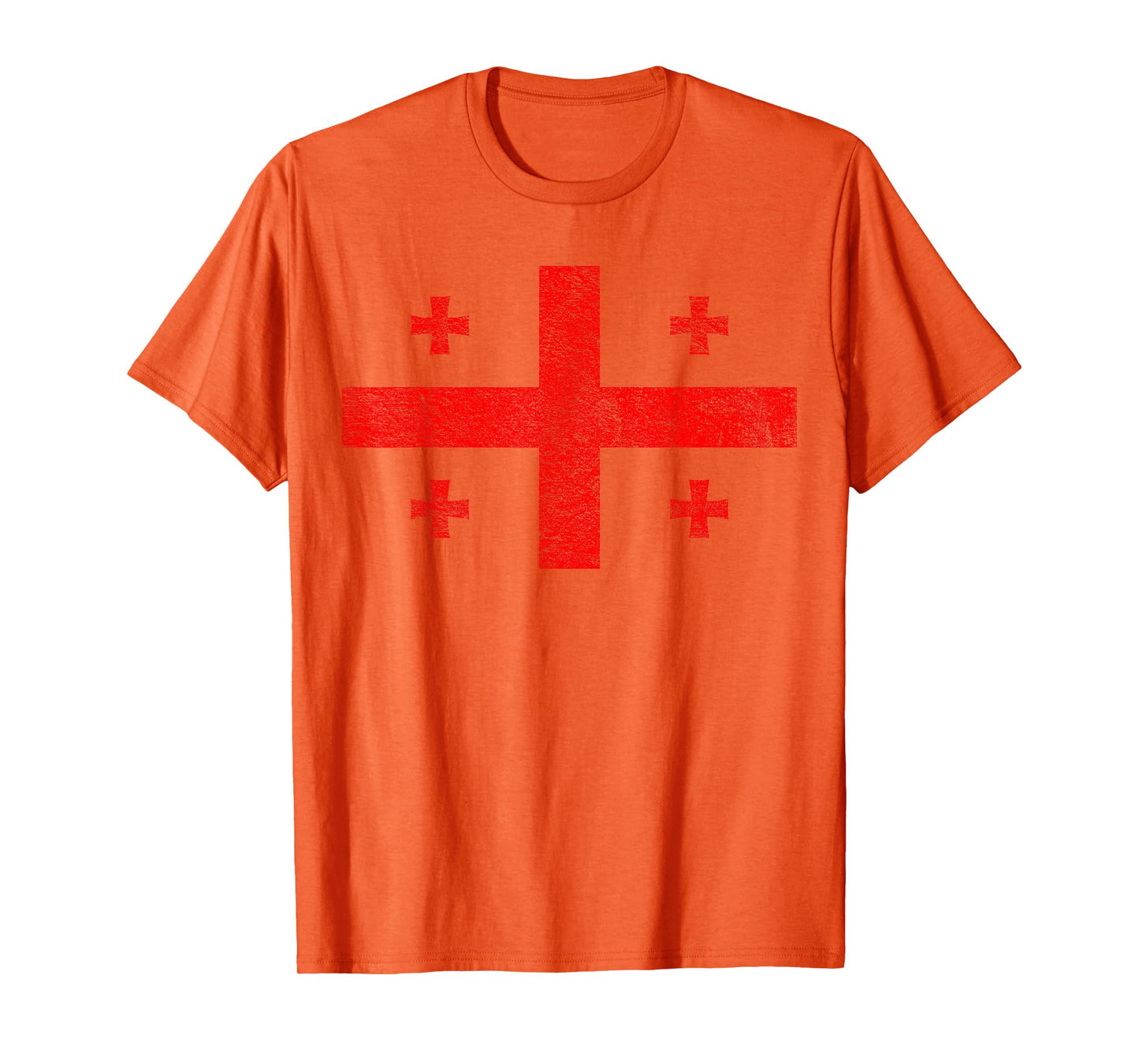 GEORGIA NATIONAL FLAG COUNTRY TBILISI COAT OF ARMS T-Shirt