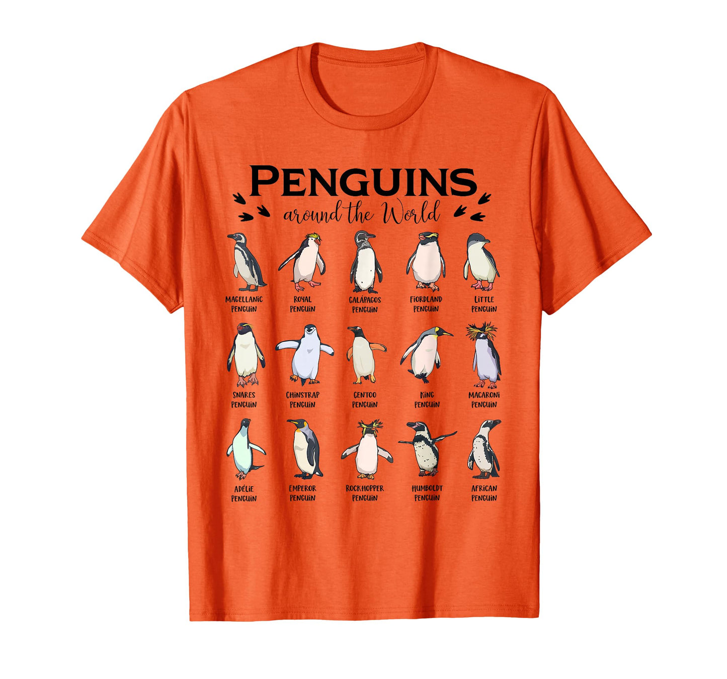 Penguin - Types of penguins T-Shirt