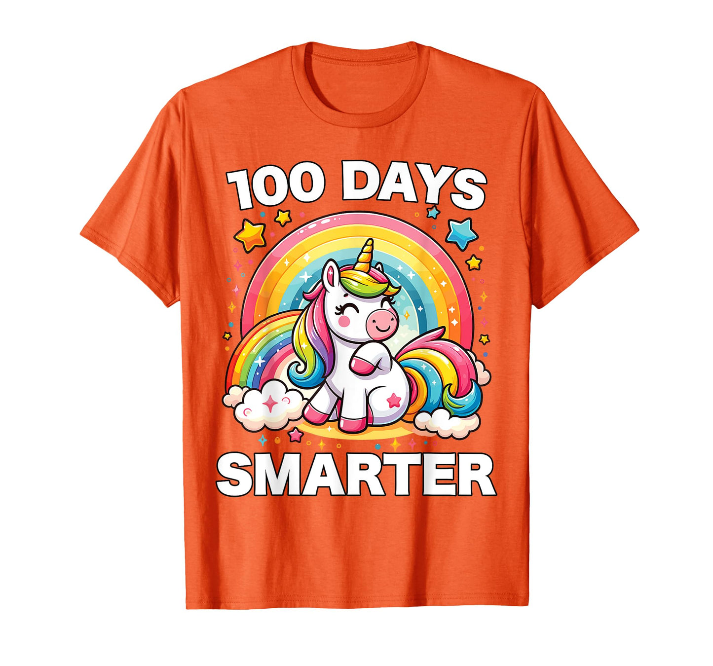 100 Days of School Unicorn Girls Teacher 100th Day of School T-Shirt