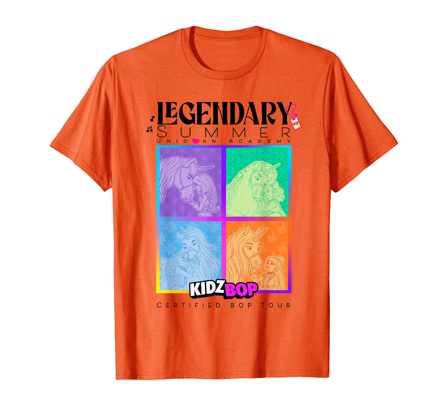KIDZ BOP x Unicorn Academy Legendary Summer Tour T-Shirt