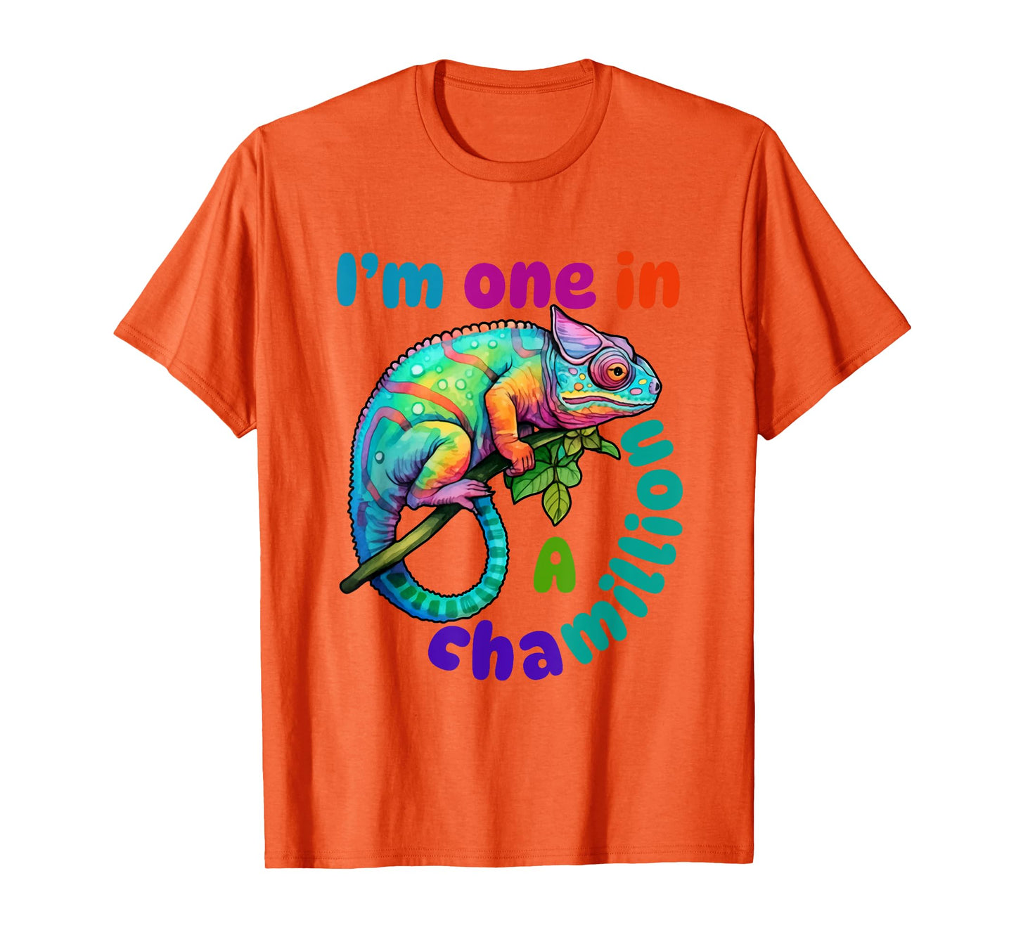 Chameleon Cute Lizard Saying Pun Kids Boys Toddlers T-Shirt