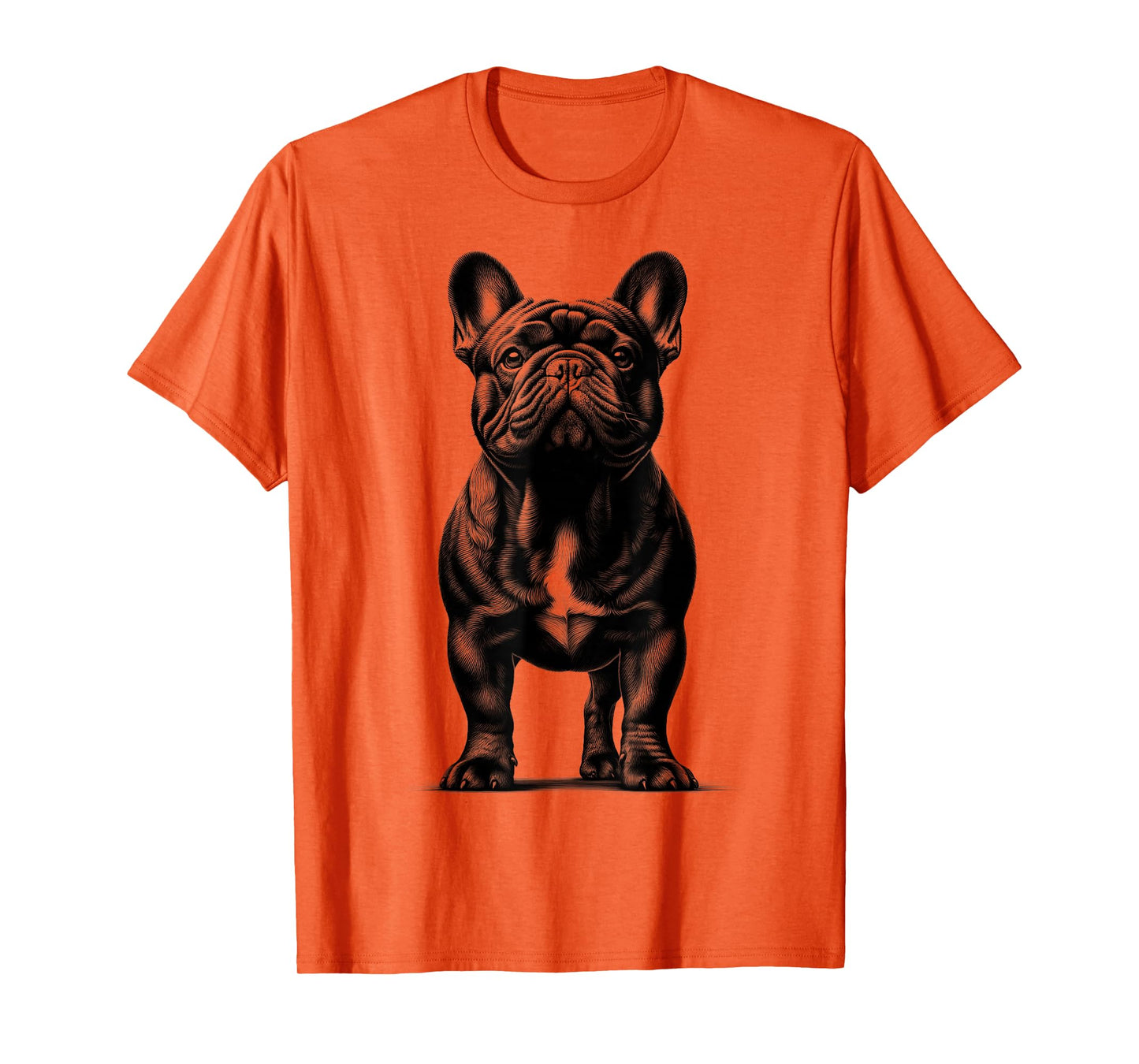 Cute French Bulldog in Proud Pose T-Shirt