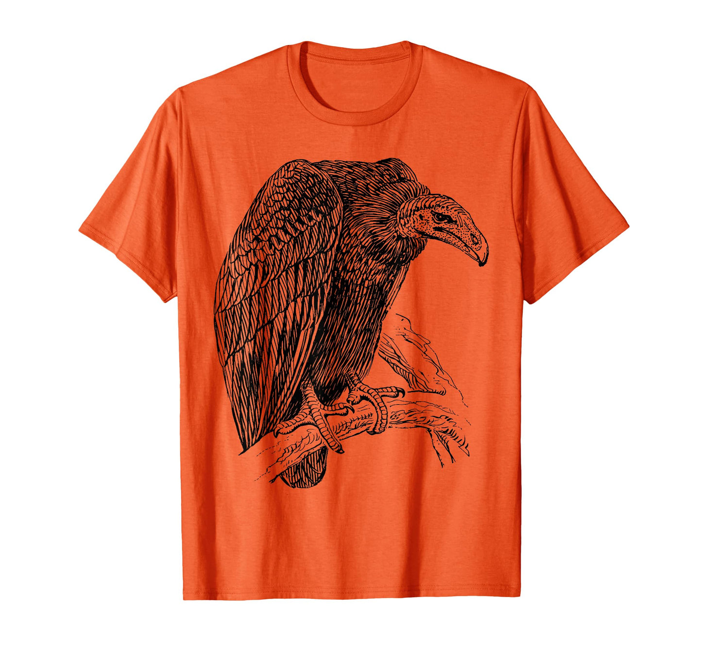 Turkey Vulture Bird Perched T-Shirt