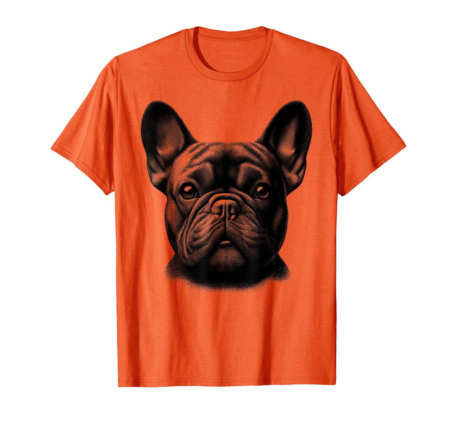 Head Portrait of a Cute French Bulldog T-Shirt