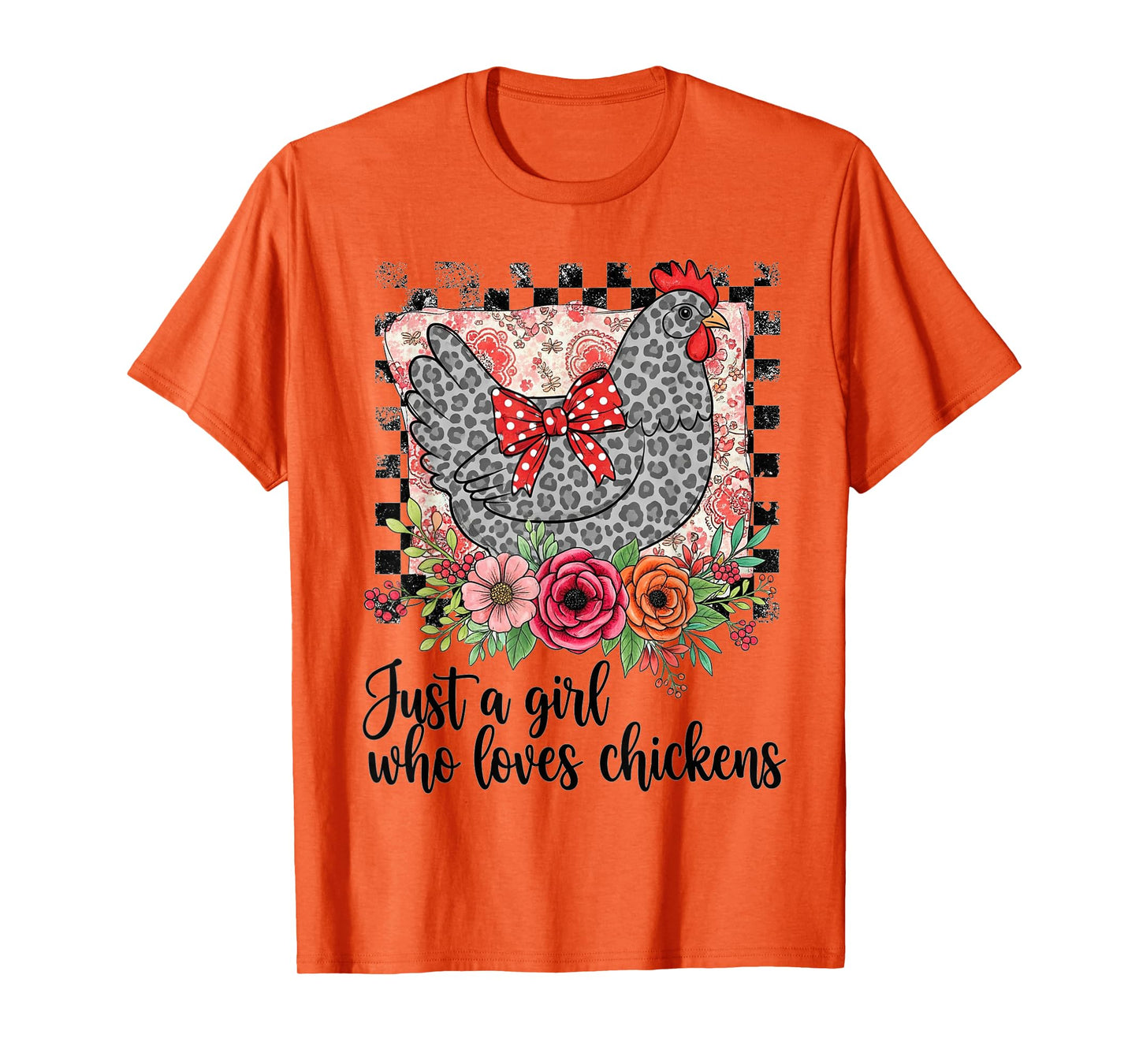 Funny Just A Girl Who Loves Chickens thanksgiving T-Shirt