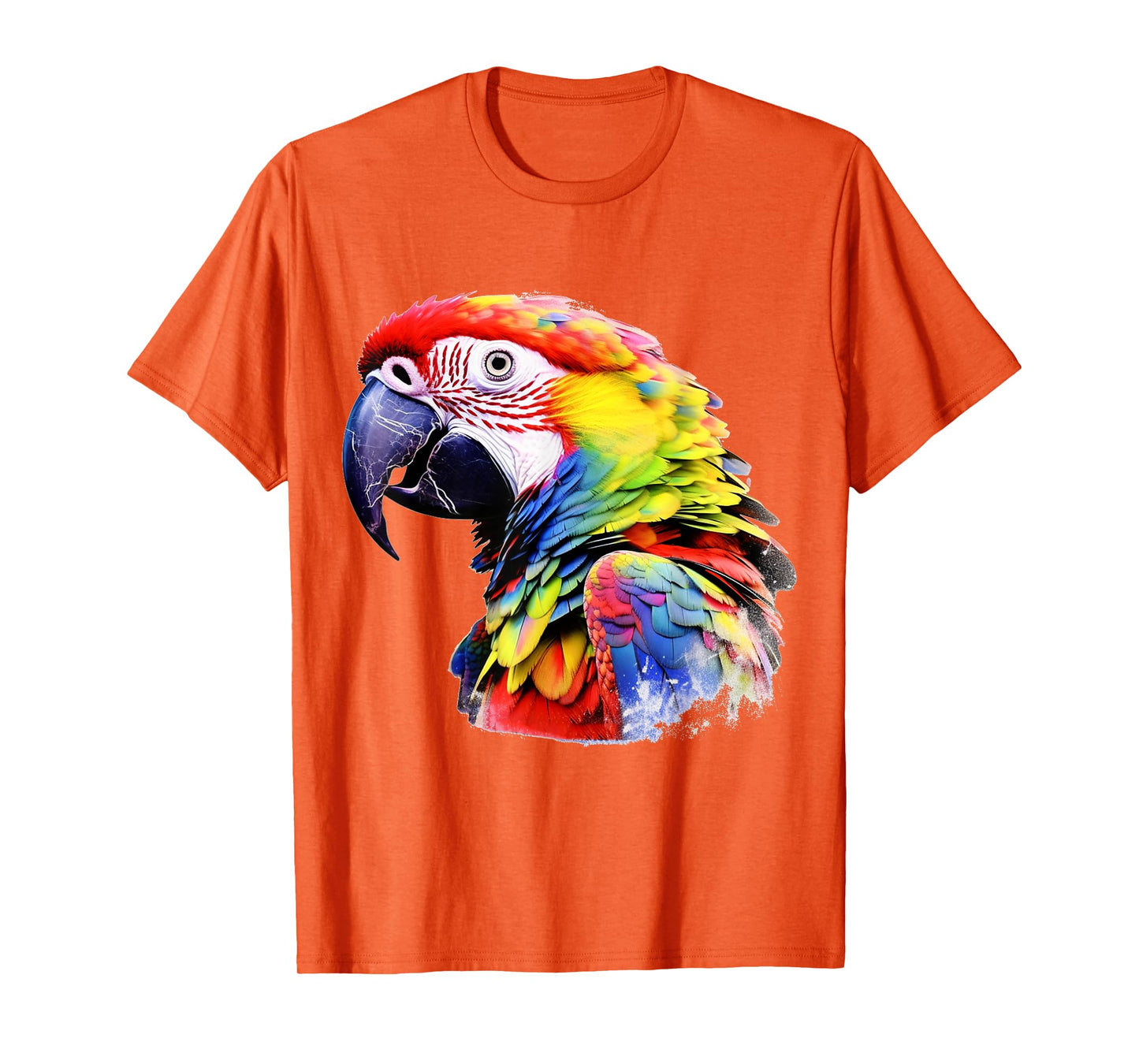 Parrot Lover Artwork | Animal Motif Parrot T-Shirt