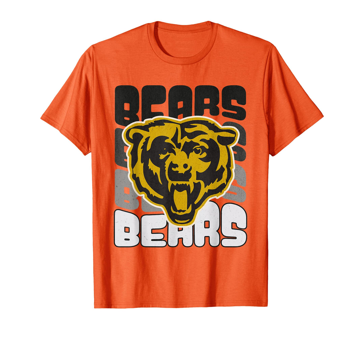 Bear Mascot School Spirit Sports Team Logo Mom Football Game T-Shirt