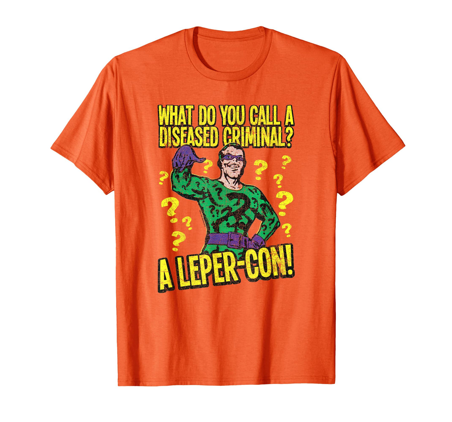 Batman Riddler Diseased Criminal T Shirt T-Shirt
