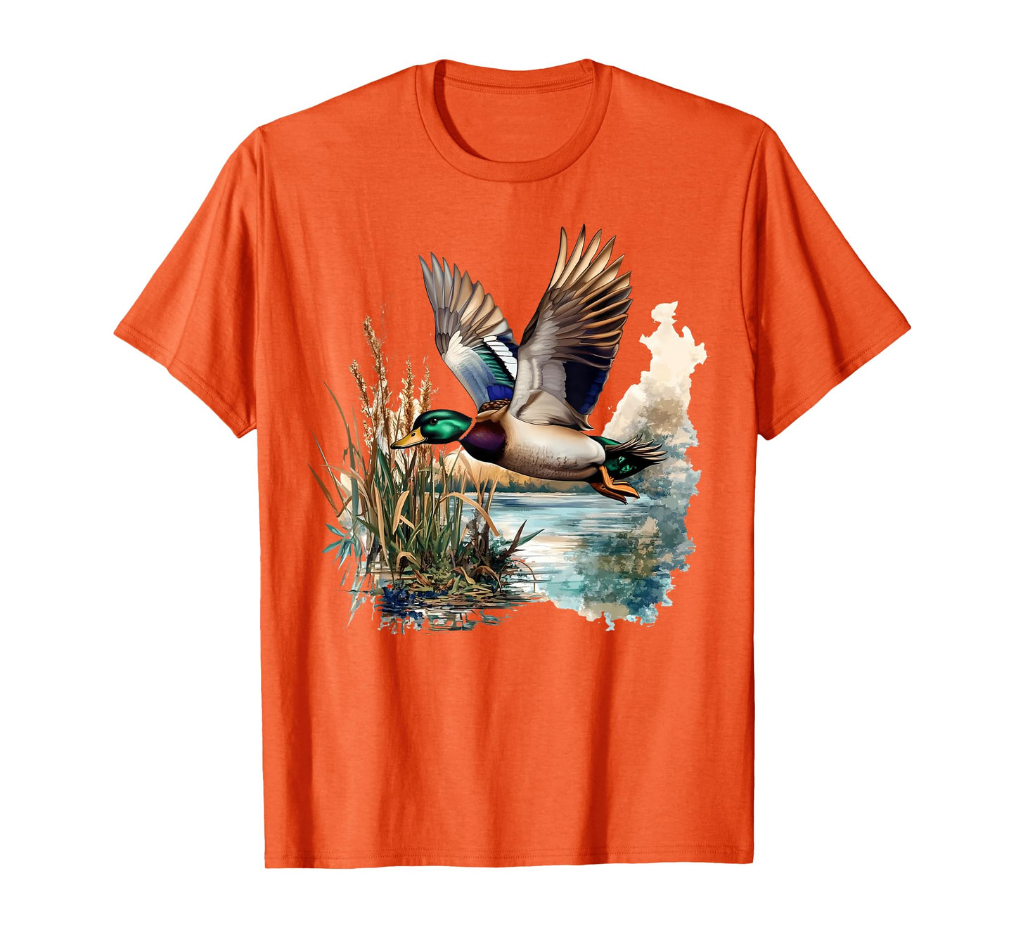 Mallard Duck Hunting Season Graphic Hunter Outdoor Vintage T-Shirt