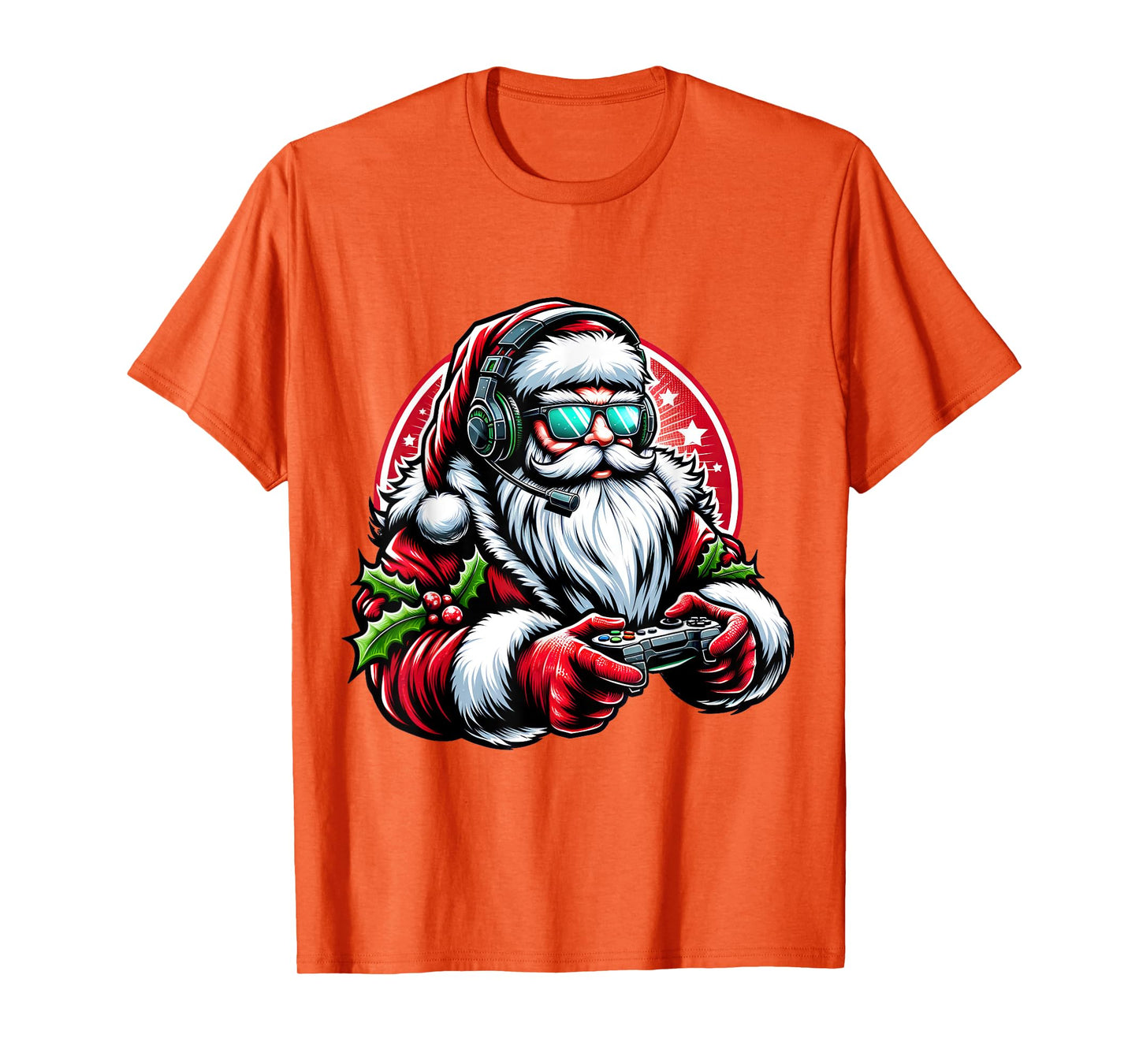 Christmas Gamer Boys Video Game Santa Xmas T-Shirt