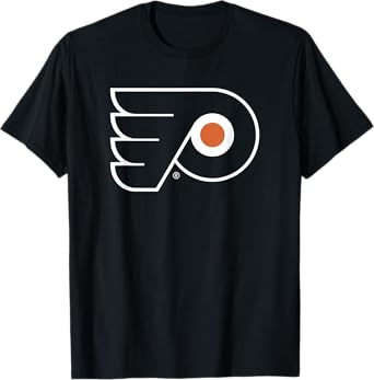 Philadelphia Flyers Icon Black Officially Licensed T-Shirt