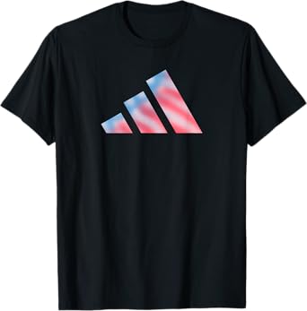 adidas Badge of Sport Americana Three Bar Graphic T-Shirt