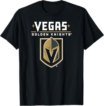 Vegas Golden Knights Power Play Black Officially Licensed T-Shirt