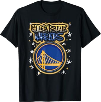 NBA Golden State Warriors Airbrush Logo T-Shirt