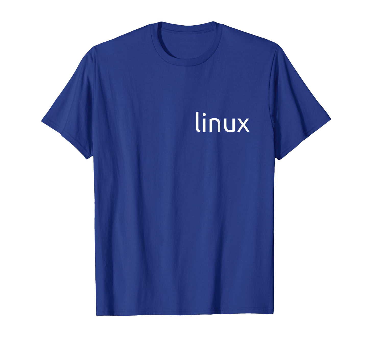 Just Linux T-Shirt with simple tagline Logo Open Source Os T-Shirt