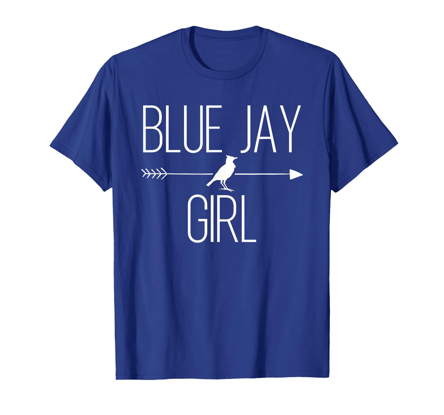Blue Jay Girl Gift For Women Bird Animal Lover T-Shirt