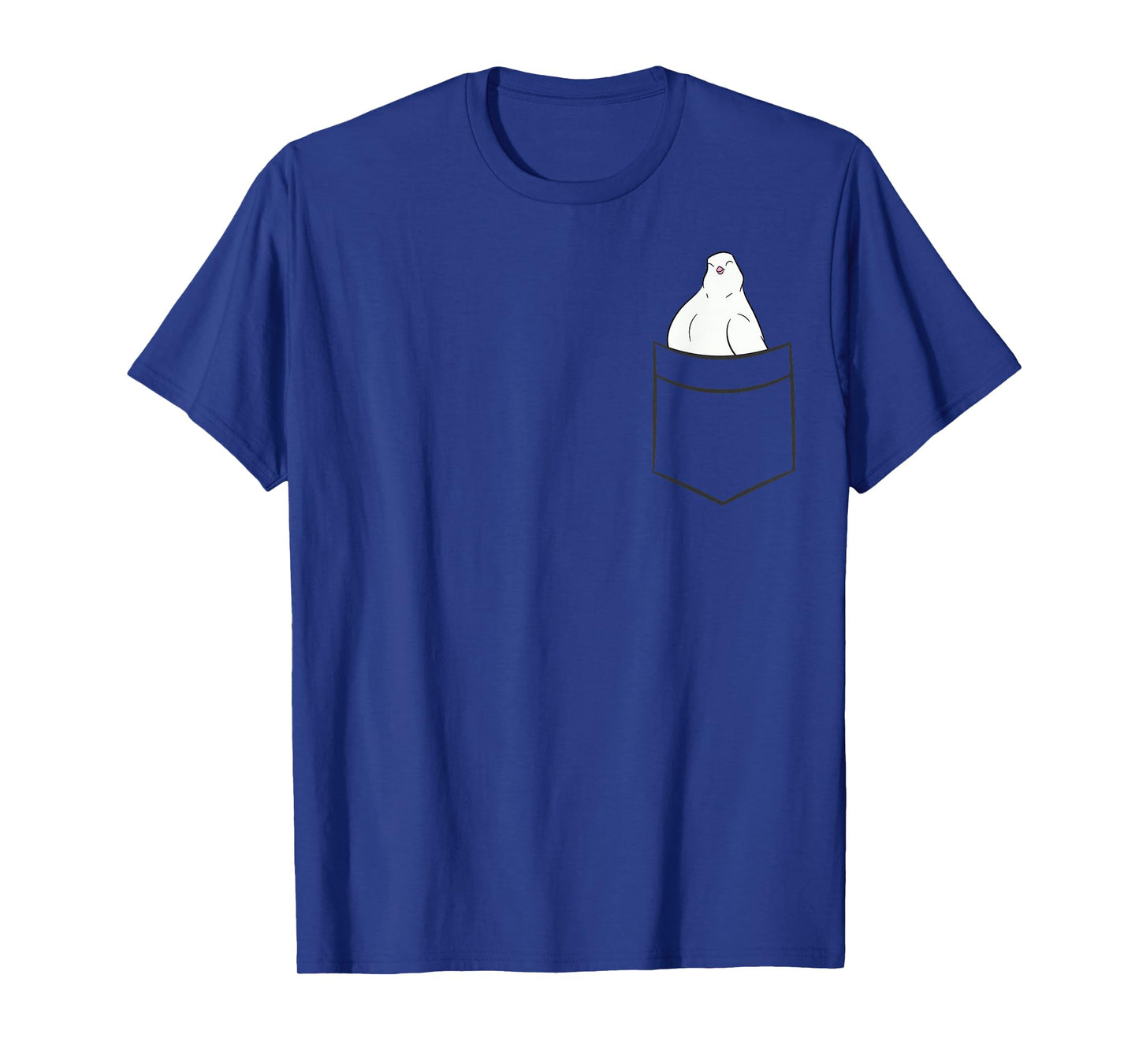 Dove Bird In The Pocket Cute Pocket Dove T-Shirt