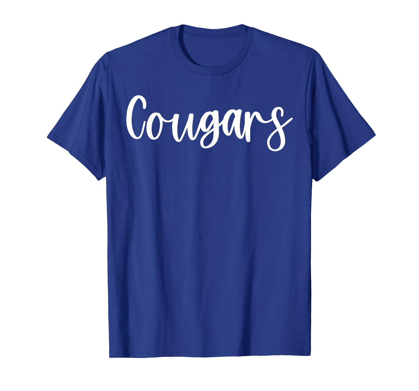 Cougars School Spirit Team Mascot Game Night T-Shirt