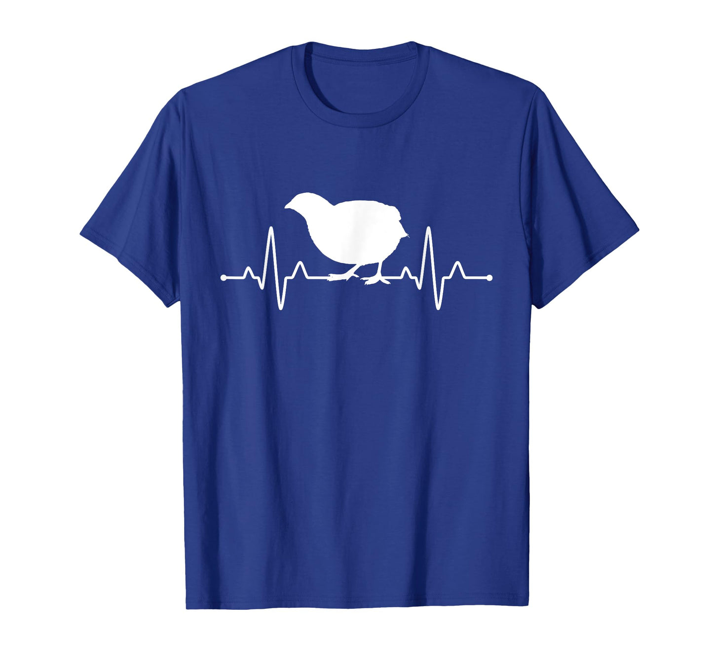 Quail Bird Lover Heartbeat Quail T-Shirt